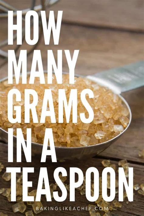 How many teaspoons in 75 grams. Things To Know About How many teaspoons in 75 grams. 